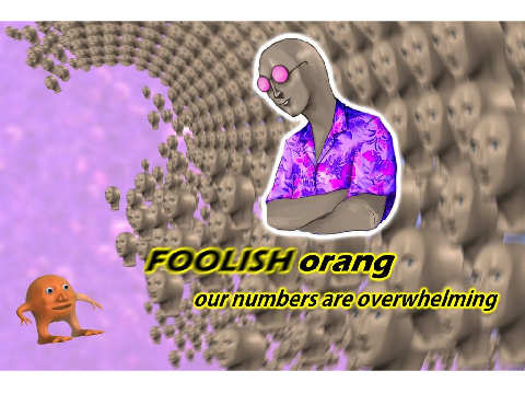 surreal meme: D U P L I C A T I O N