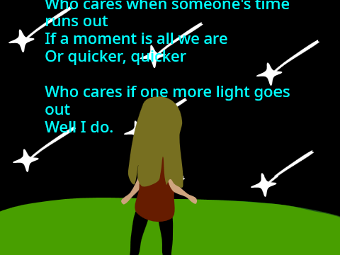 One more light (lyric) - RIP Chester remix
