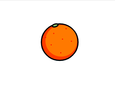 Orange Eating Competition Entry