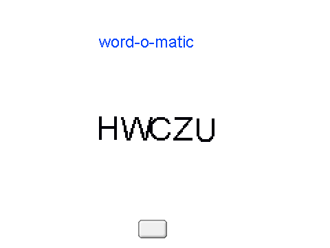 word-o-matic! v.2