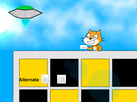 Scratch Cat gets a RoundPhone