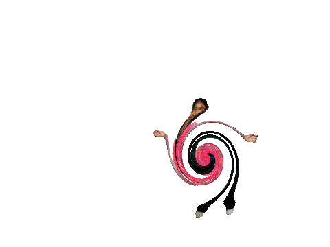 whirling girl