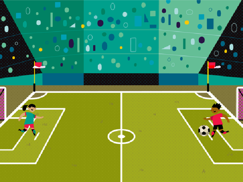 サッカーゲーム　soccar game 試作品