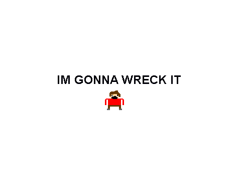 A horrible Ralph sprite.