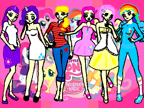 human ponies :3