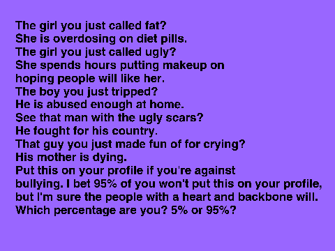 Bullying remix