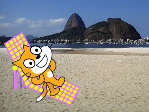 Vacation for Scratch Cat