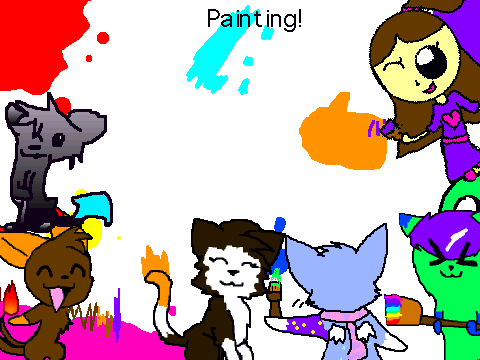 Add yourself painting on da wall