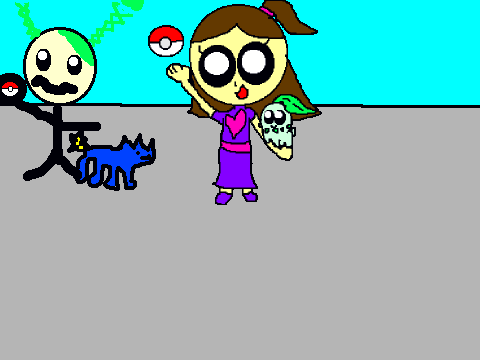 Add yourself getting your starter Pokemon!