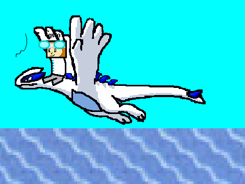Add yourself riding Lugia (remix please)