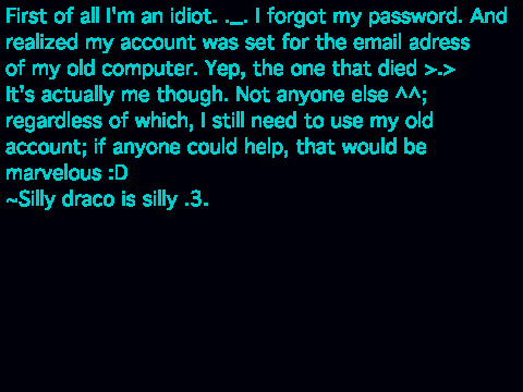Yep. I'm a dunce.;-;