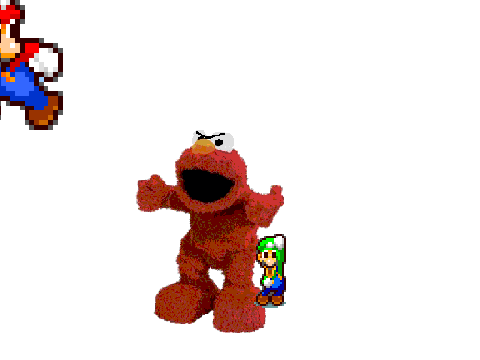 Add yourself killing Elmo