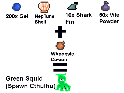 Terraria Crafting Boss Idea