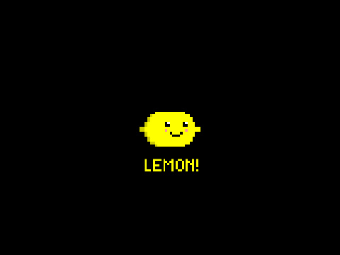 Lemon Pixel Art