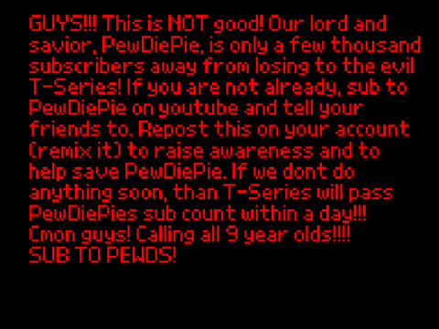 This is an EMERGENCY! (Please Read) remix remix