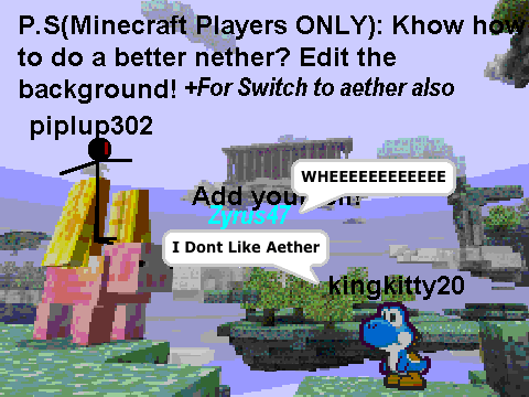 Add yourself to The Nether/Aether
