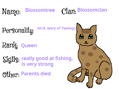 Warrior Cat Bio remix