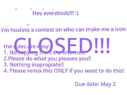 My icon contest!!!