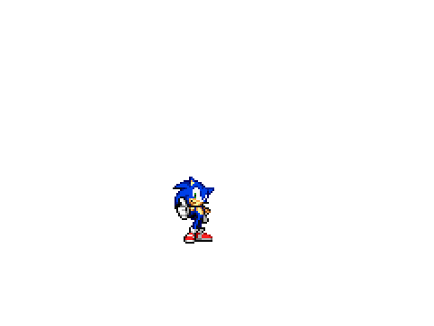 Sonic Homing attack test