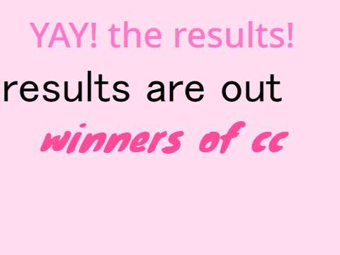 results! from my 30 follower special!