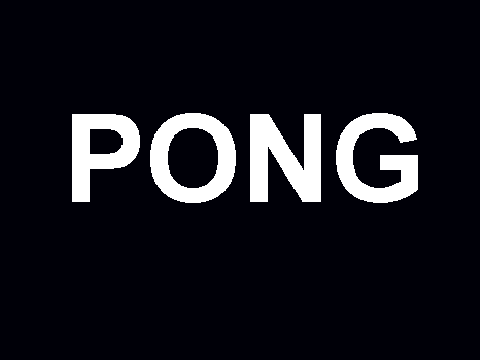 Pong 1.1.0