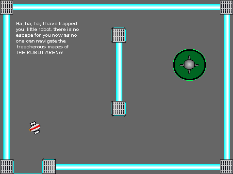 The Robot Arena 1s1s, Escape the Arena.
