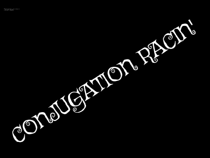 Conjugation Racin'