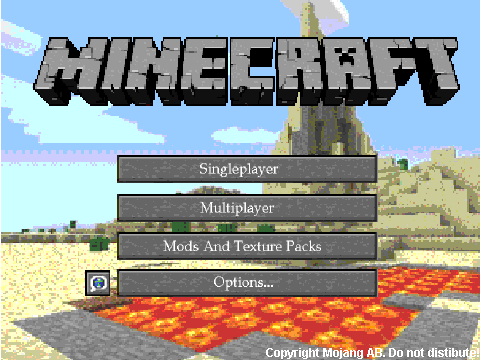 Minecraft Homescreen Test
