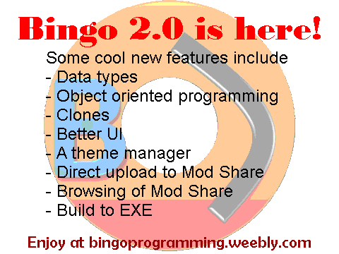 Bingo 2.0 is here!