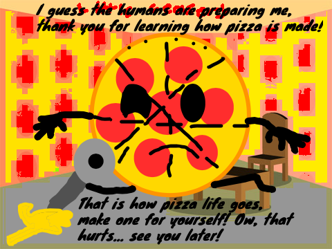Day in the life of a pizza! remix