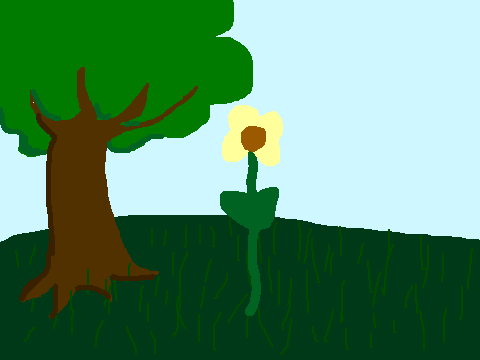 flower growing animation