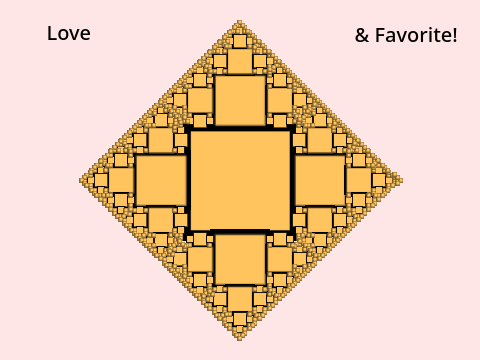 Fractal Square Generation