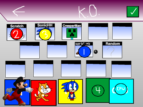 Add Yourself In Super Scratch Bros. Brawl remix