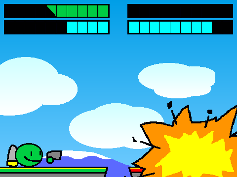 2 player gun fight