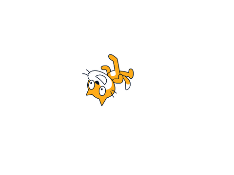Flipping  cat