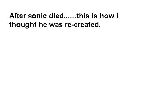 Sonic's Re-creation