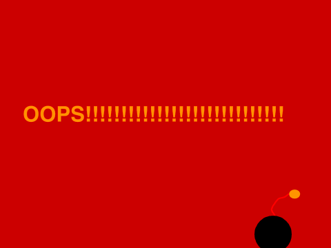 OOPS!!!!!!!