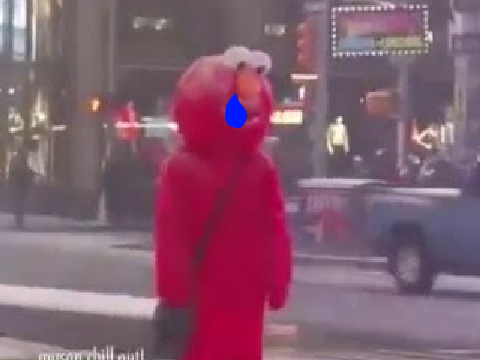 Hello Darkness My Old Friend Elmo