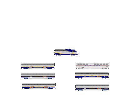 [OLD PROJECT, REUPLOADED] Amtrak Capitol Corridor set ( free to use!)