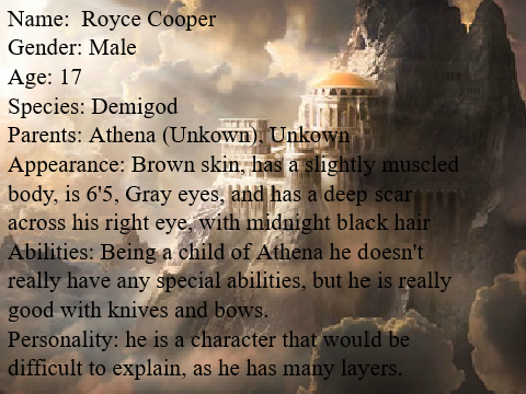 Cooper - Son of Athena (Unknown)