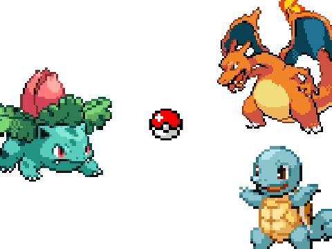 Kanto Starter Simulator/Game v.1.0