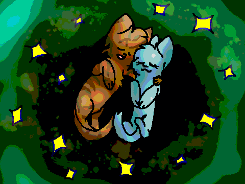 Under The Stars Coloring Contest entry