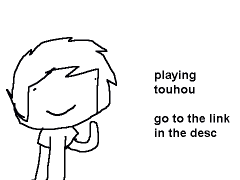 playing touhou