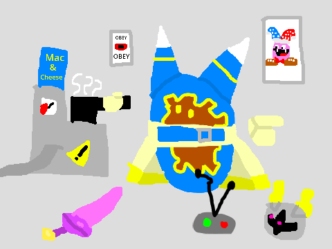 magolor cooks dinner