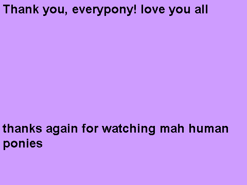 Human Ponies: press space