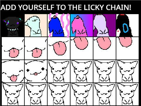 Add Yourself to the Licky Chain!   remix remix remix