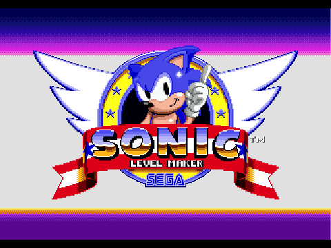 Sonic the Hedgehog Level Maker Intro