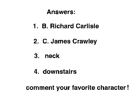 Downton Abbey Quiz