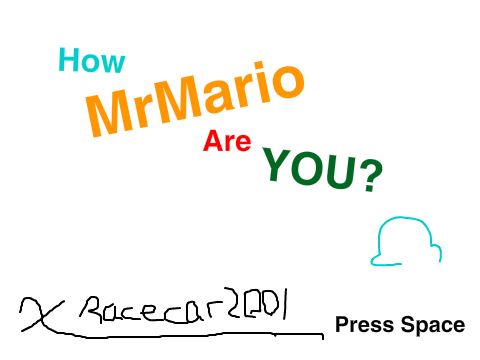 How MrMario Are you? remix