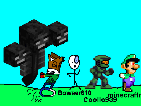 Add Yourself Running from the Wither